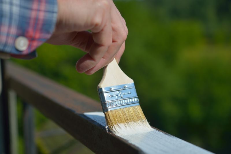 Deck Rails Painting