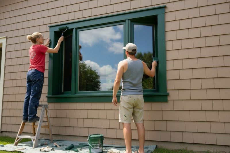 Outdoor Trim Painting
