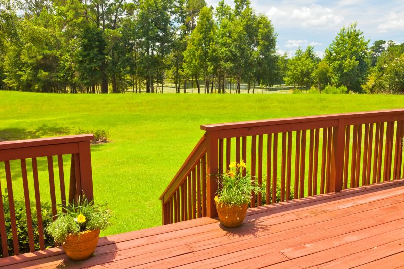 Wood Railing Staining